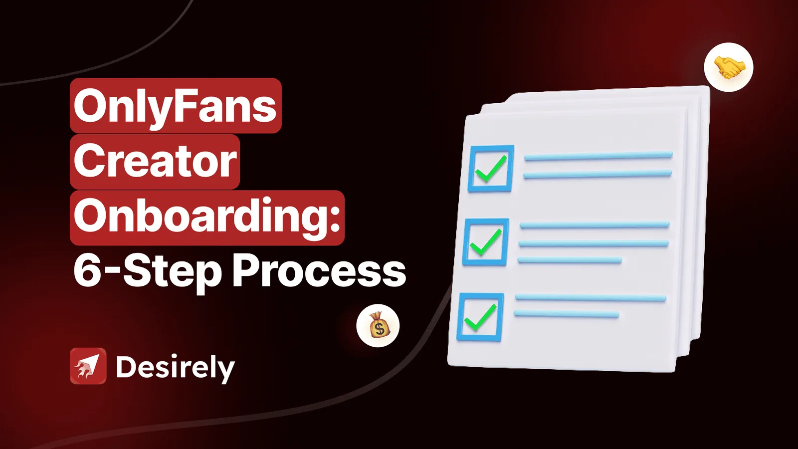 How do you onboard an OnlyFans model?
