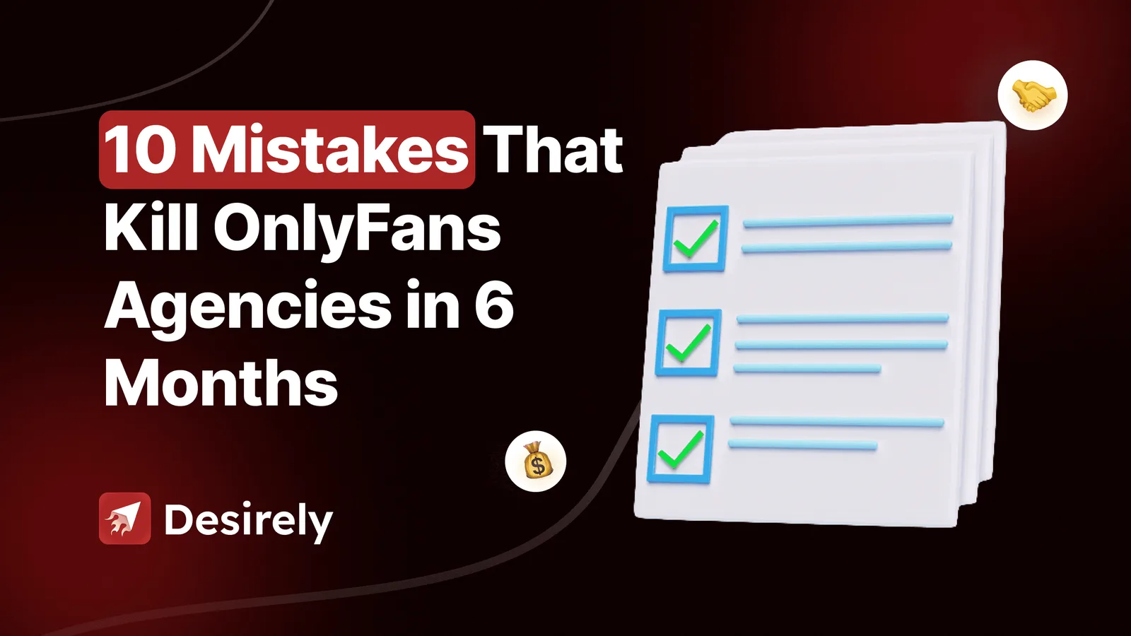 10 Mistakes That Kill OnlyFans Agencies