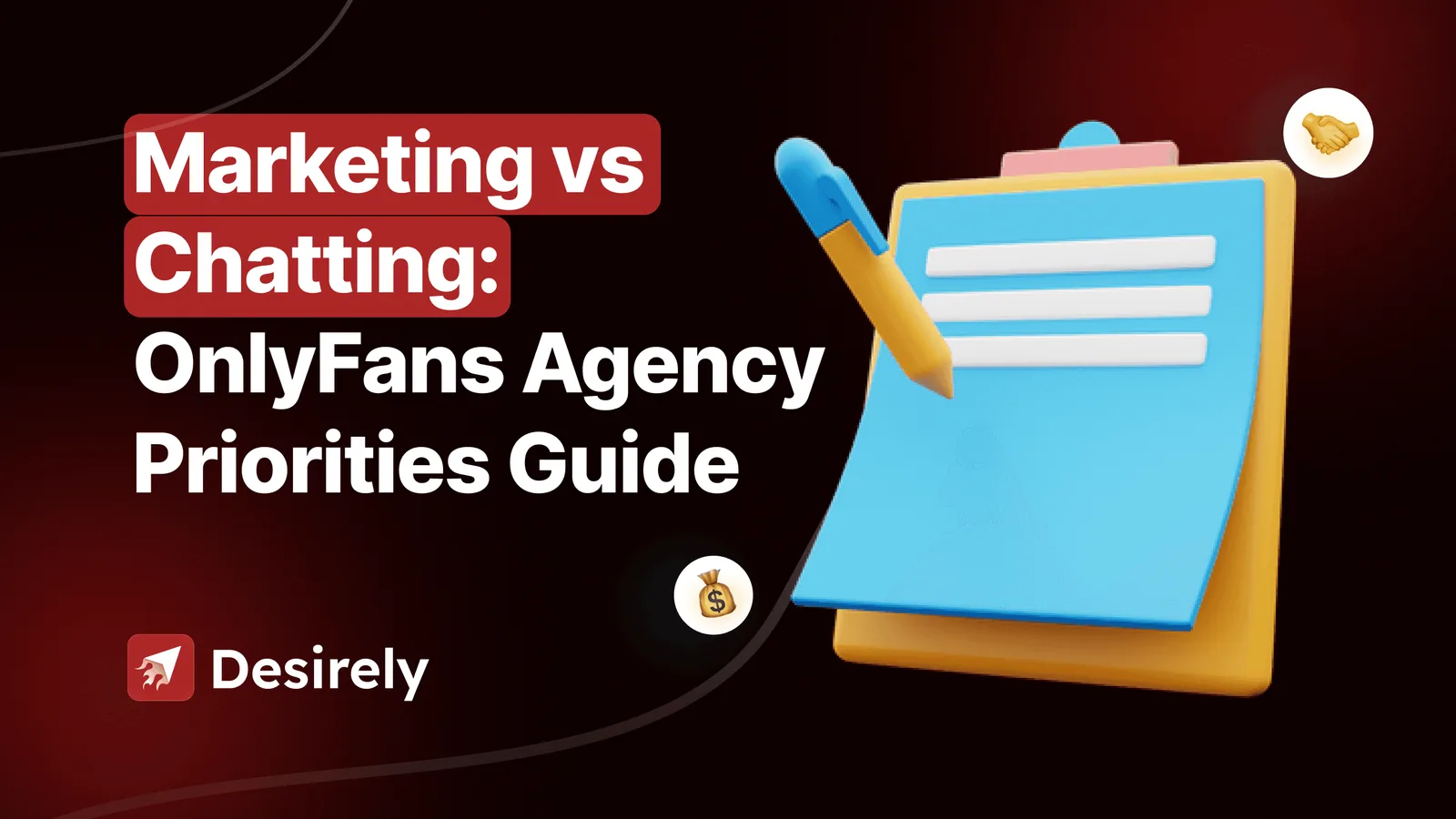 Marketing vs Chatting: OnlyFans Agency